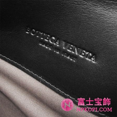 ボッテガ ヴェネタ イントレチャートのレザーブリーフケース[ブラック]221509 vq131 1000
